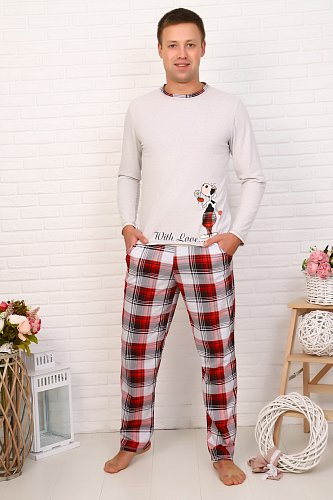 Весёлые новогодние пижамы для мужчин!